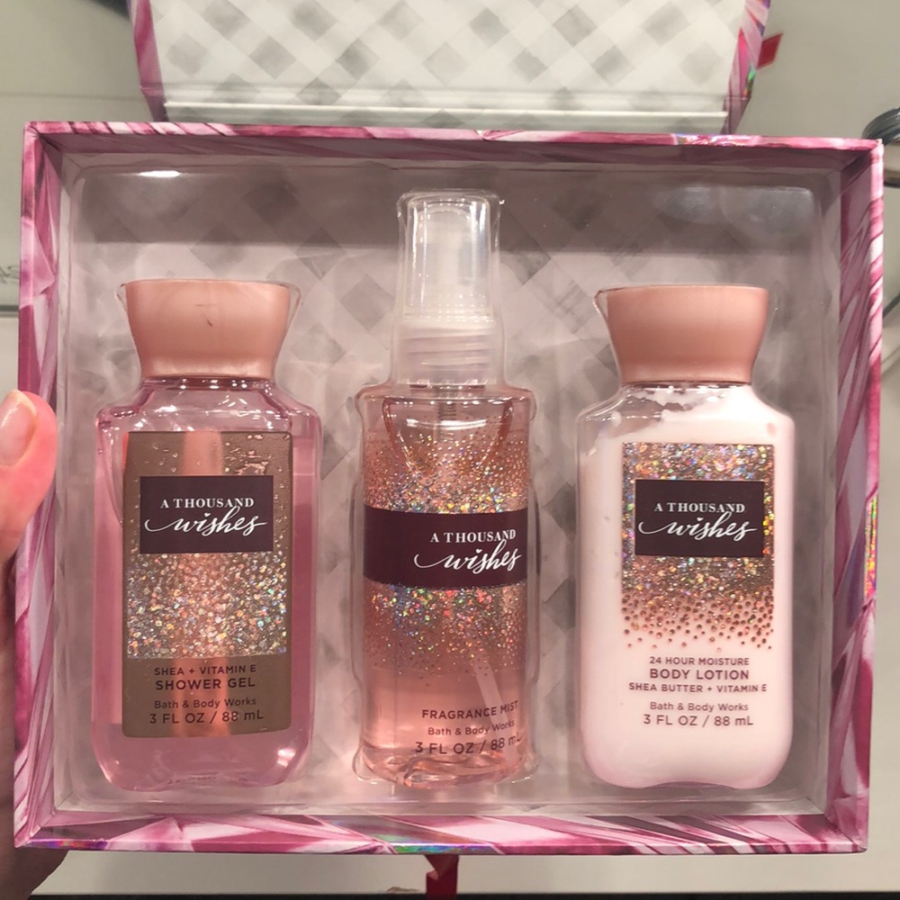 Bath and body works set